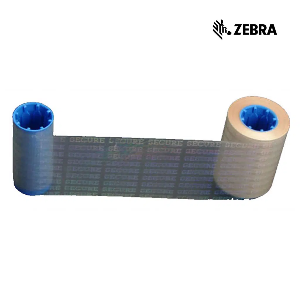 800015-120_big2 Zebra clear 1.0 mil laminate with full coverage, for P520C, P520i printers, 100 patches - Imagen 1