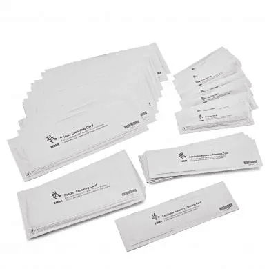 Zebra ZXP Series 8 cleaning card kit (includes 12- X & Y roller cleaning cards MOD:ZEB-105999-801