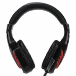 HEADPHONE GAMING XTRIKE ME HP-310 STEREO - MICROFONO OMNIDIRECCIONAL – 2 * JACK 3.5mm - CABLE 1.8MTRS (BLACK-RED) - GARANTIA 1 AÑO - Imagen 4