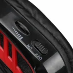 HEADPHONE GAMING XTRIKE ME HP-310 STEREO - MICROFONO OMNIDIRECCIONAL – 2 * JACK 3.5mm - CABLE 1.8MTRS (BLACK-RED) - GARANTIA 1 AÑO - Imagen 2