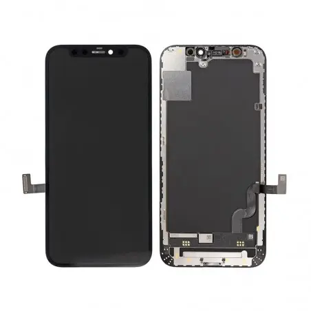 alt="Repuesto de pantalla Incell para iPhone 12 Mini negro"