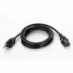 AC Line Cord, 7.5 feet long, grounded, three wire, mod: ZEB-23844-00-00R