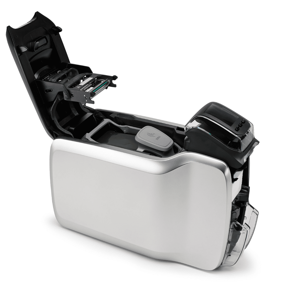Imprezora Zebra Doble Cara Printer ZC300, Dual Sided, US Cord, USB & Ethernet, ISO HiCo/LoCo Mag S/W Selectable - Imagen 4
