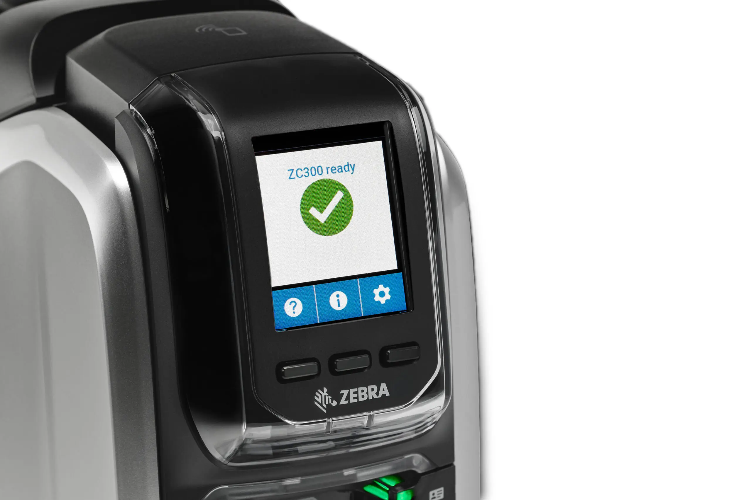 Imprezora Zebra Doble Cara Printer ZC300, Dual Sided, US Cord, USB & Ethernet, ISO HiCo/LoCo Mag S/W Selectable - Imagen 5