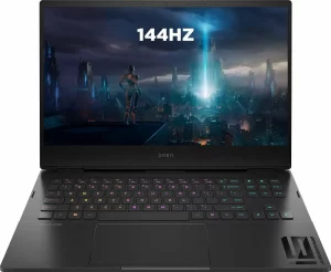 HP Omen 16-K0033DX/ IntelI9-12900H 12va Gen/ 1 TB/ Ram16 GB DDR5/ 16.1" QHD IPS LED 165 Hz/ W11/Tecaldo Retroiluminado/ RTX-3060 6GB