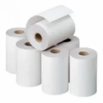 Rollo de papel termico 79 mm x 120mt CONO 1 PULG