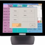15" all-in-one POS terminal, CPU: Intel Celeron J1900 2.0 GHz Quad-Core