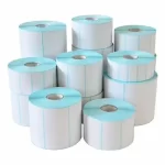 Thermal Transfer Paper Label 10.2x5.1, 3000 label per roll (Tabletop) mod: HSM-HRLT08100