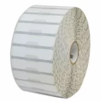 Etiquetas de 5.6 X 1.27, 3510 et/rollo, polipropileno blanco para joyas mod:10010064