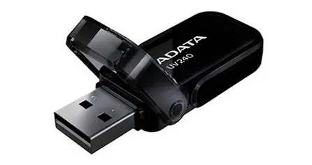 Pendrive USB ADATA AUV240 USB 2.0 32GB Negro - Imagen 2